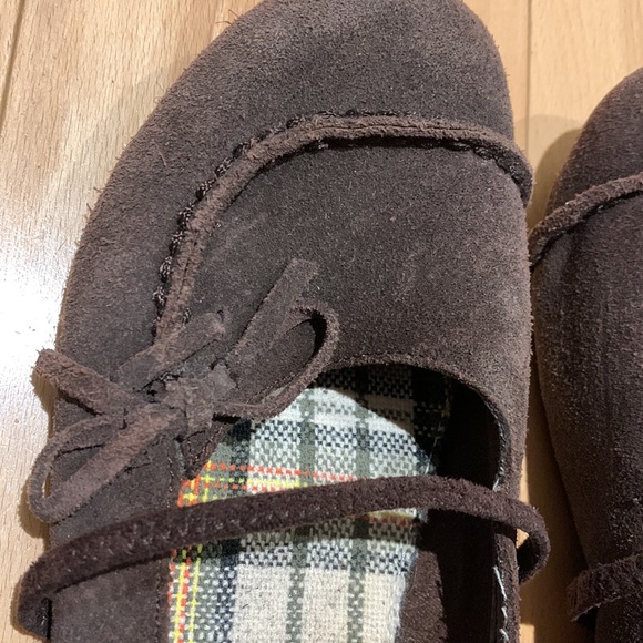 Bewild Brown Suede ballet flats - size 4 Youth/ size 6.5 Women’s - Picture 8 of 15